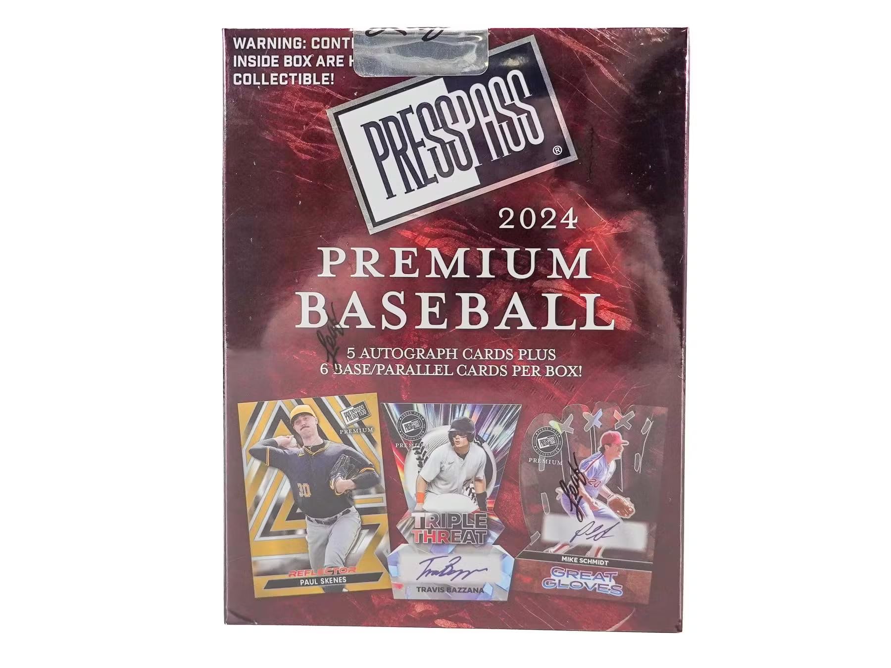 Amazon.com: Premium Baseball Hobby Box by Leaf : Collectibles