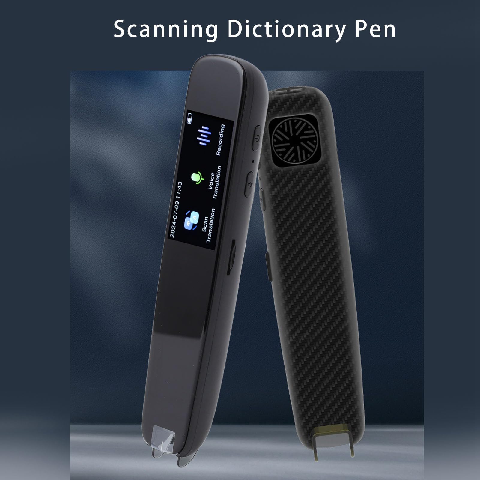 Penna per La Traduzione E La Scansione, Penna per La Lettura di Documenti E Dizionari, Dispositivo di Traduzione Intelligente con Scanner per Studenti di Lingue, Lettura,