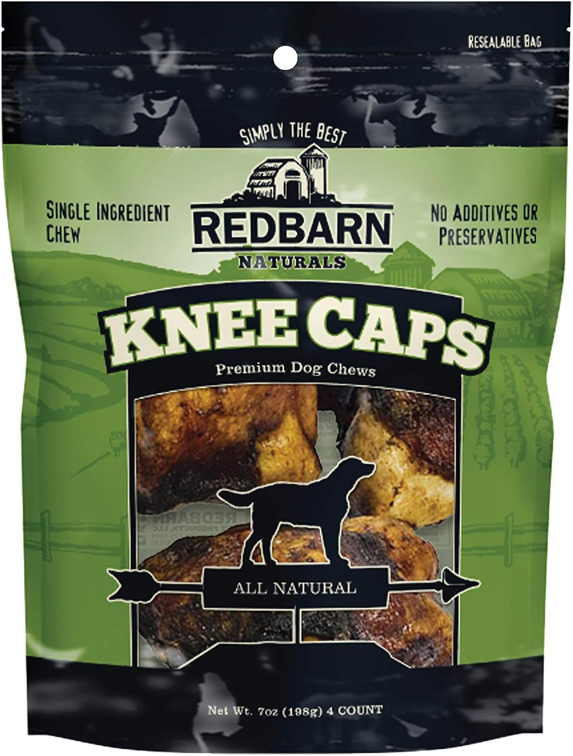 Redbarn Knee Caps for Dogs 4pk 1-Count