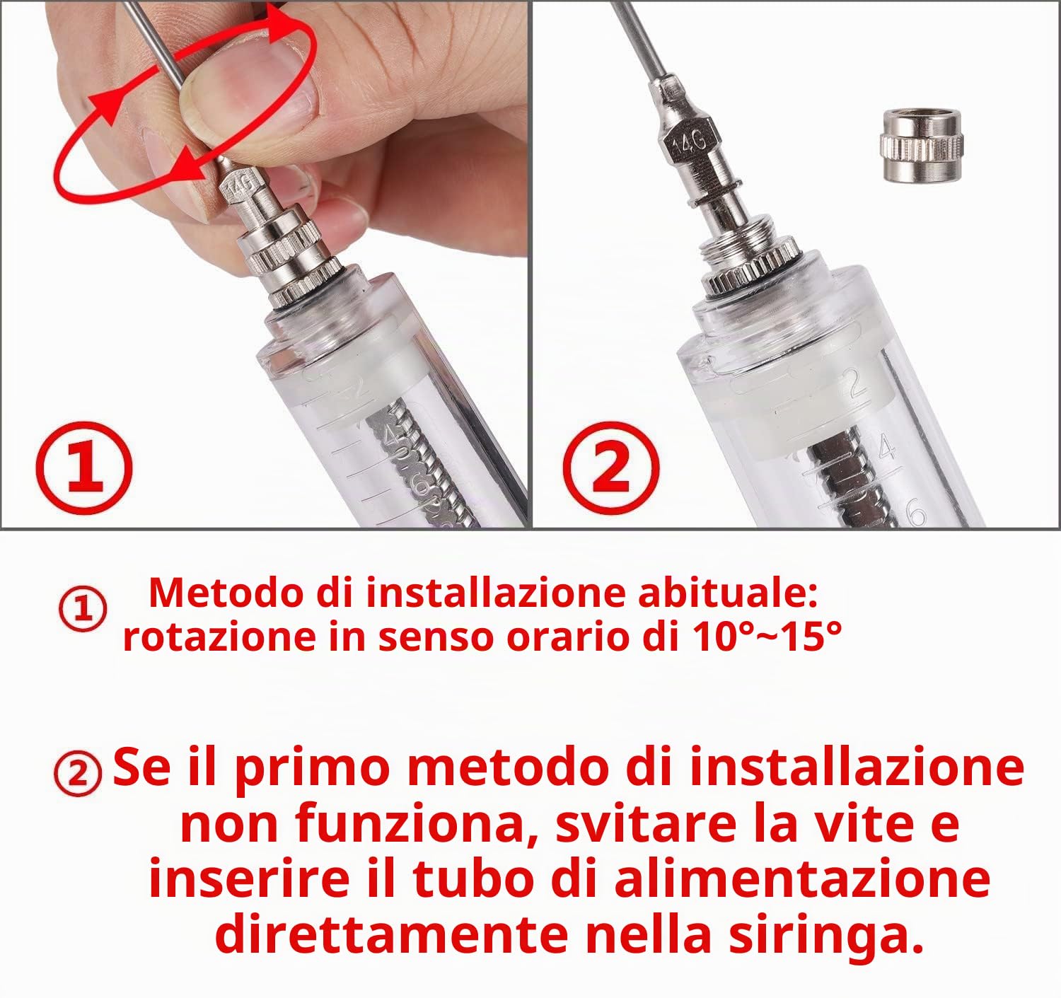 Siringa da 50 ml con 6 pezzi di tubi per raccolta, per alimentazione manuale di uccelli da allevamento, per uccelli da compagnia, pappagalli, canarini e altri animali domestici (50ML)
