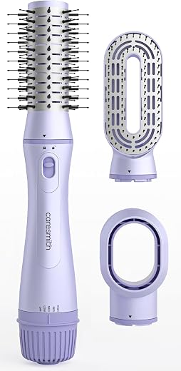 Caresmith Bloom 3 in 1 Hot Air Brush for Hair| Hair Dryer, Volumizer Brush &amp; Hair Straightening Brush | 4 Mode Settings |M...