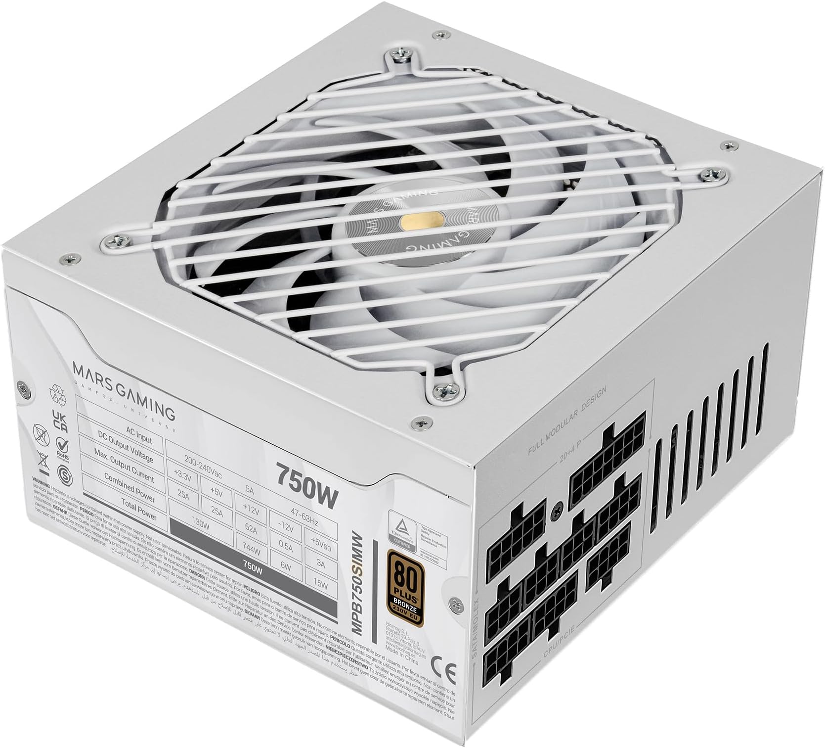Test alimentation GIGABYTE P750GM : Seulement 75 euros en 80 Plus Gold