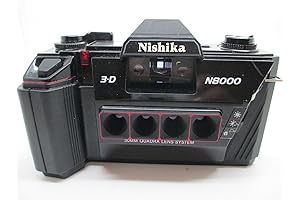 Nishika N8000 35mm Film Camera Quadra Lens (Renewed)