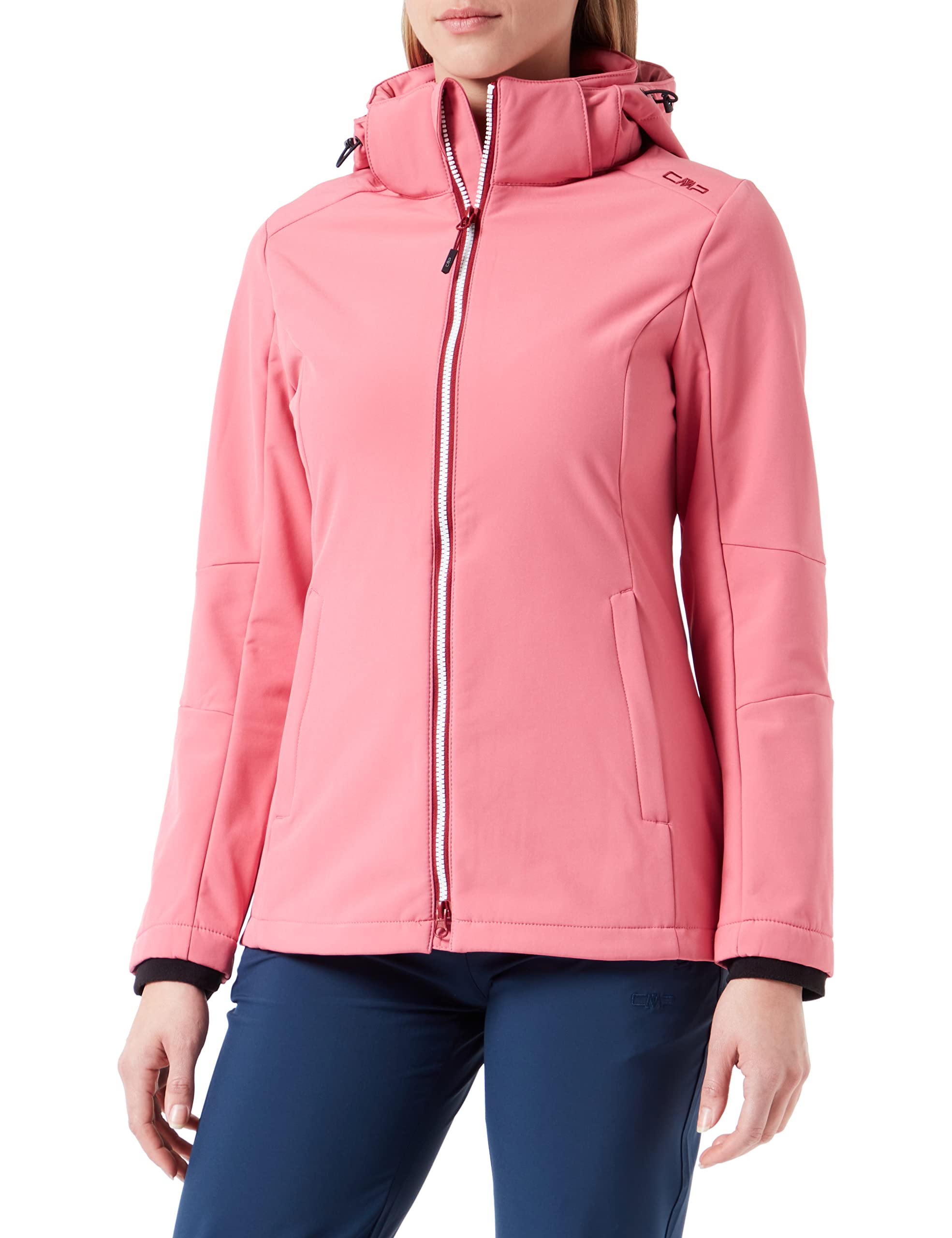 Cmp Damen Rose Wanderjacke Mit Kapuze Und Reißverschluss