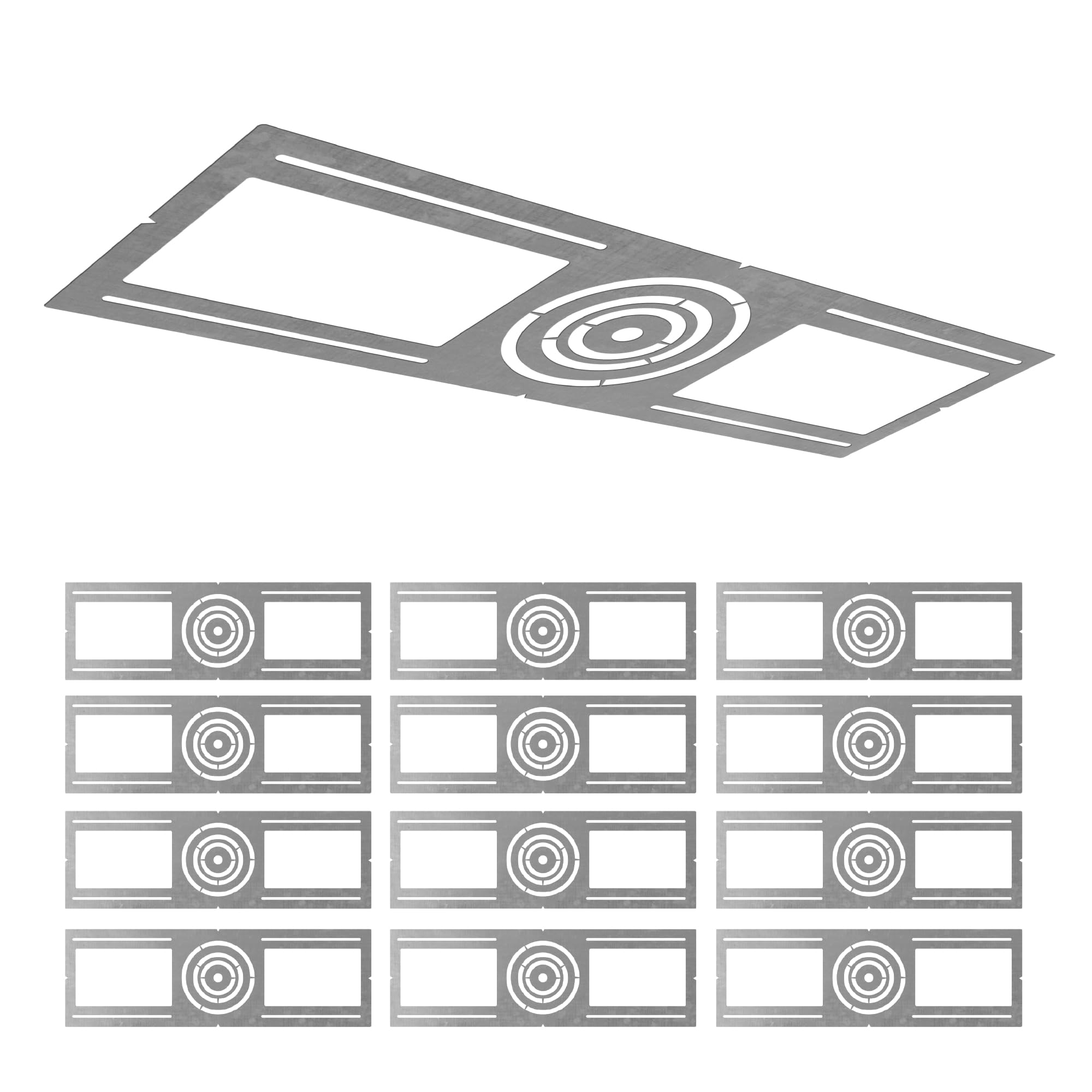 ASD 24 Pack New Construction Mounting Plate, 3/4/6 Inch Wafer Light Bracket — Amazon image 8