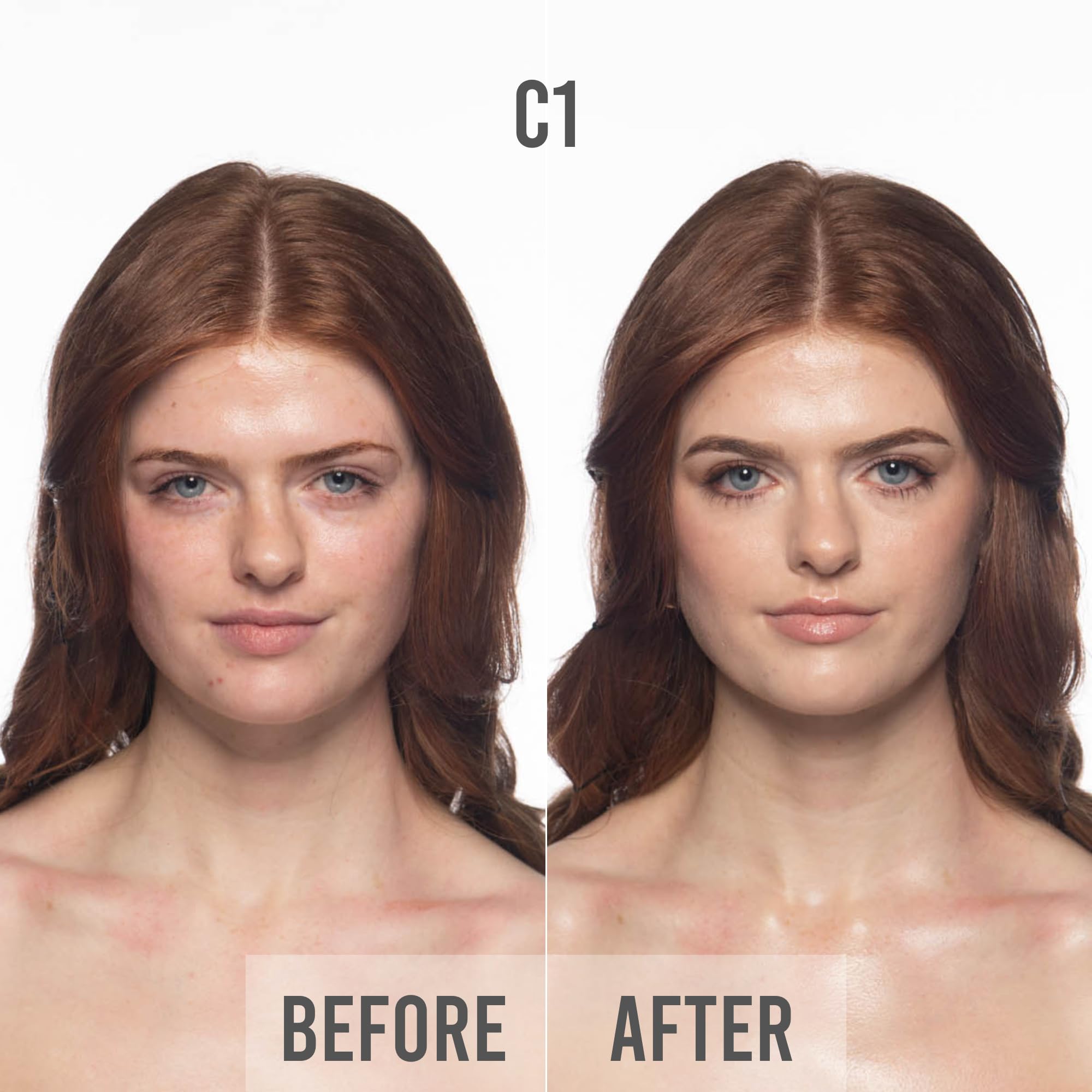 BPerfect Chroma Cover Luminous Foundation - Radiant Filter Finish, Buildable Coverage - Shade 2 - C1 Fair Ivory Pink Tone - Image 2