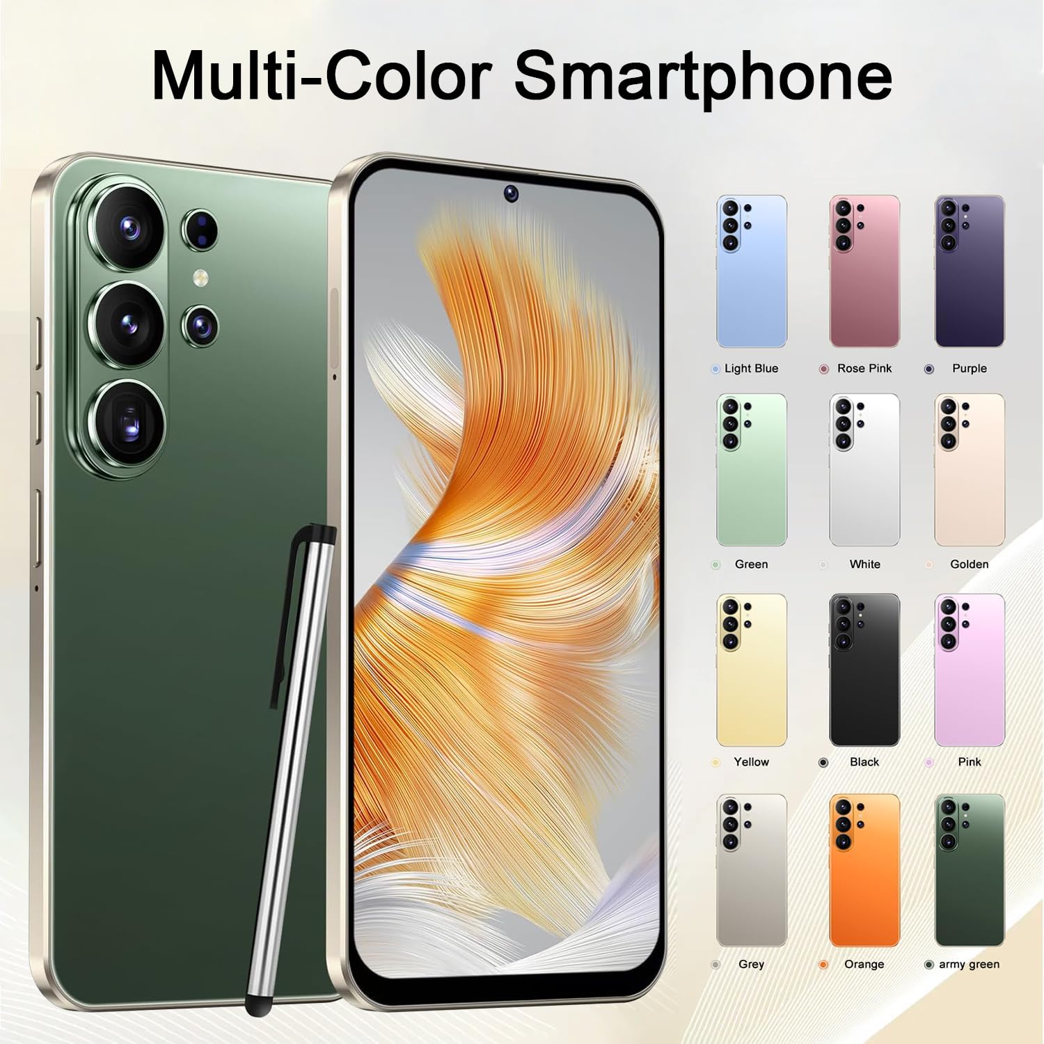Smartphone 4G débloqué, écran Incell 6,6", 4Go+32Go (256Go Max), caméra 16MP+13MP, Android 12, Double SIM+MicroSD, déverrouillage Facial, Type-C OTG (Black)