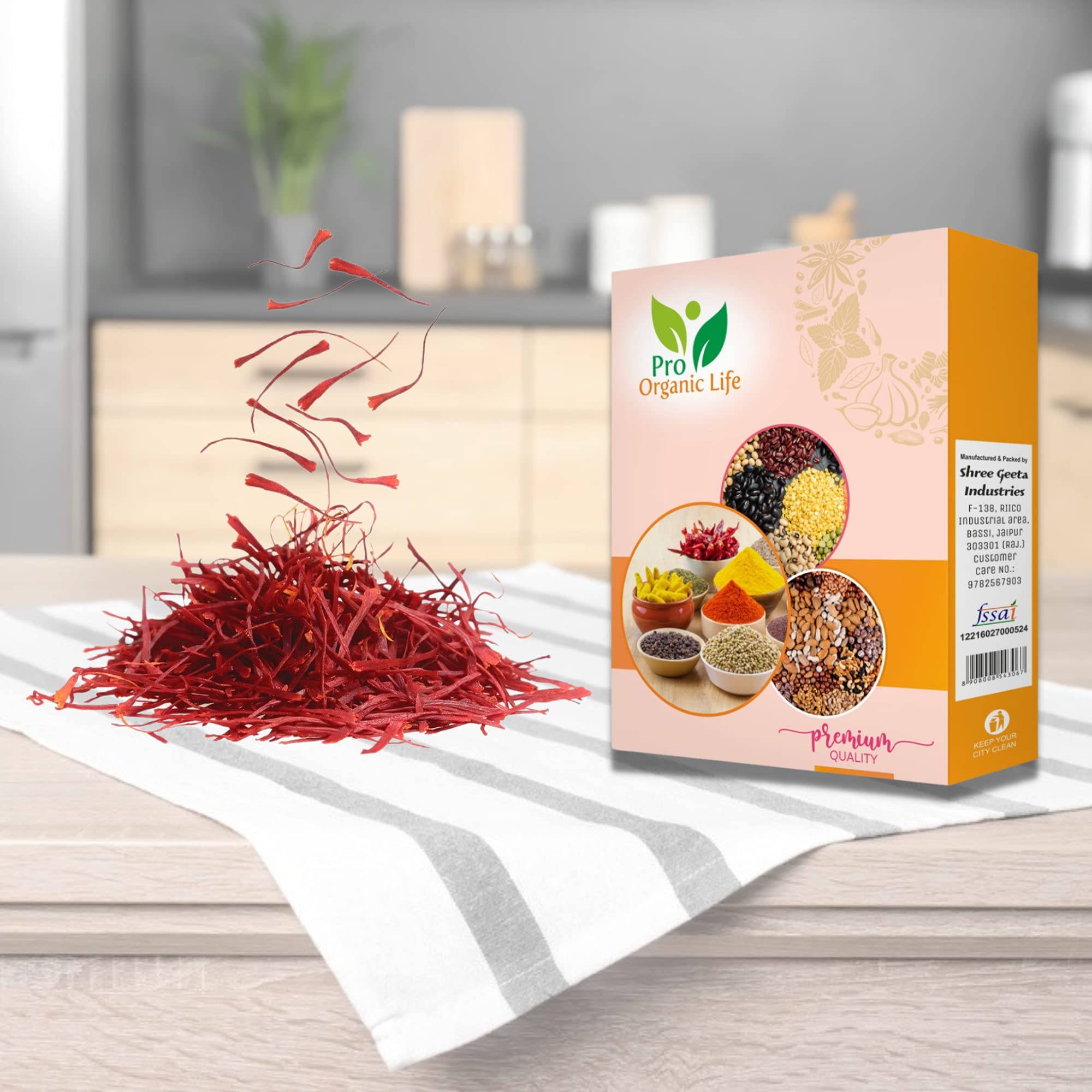 See full amazon price history chart for Pro Organic Life Kesar Saffron Kashmiri Pure Natural Saffron Kashmir Lacha Saffron/Kesar/Keshar (Grade A) for Biryani, Beauty, Improved Health and Tilak (Saffron Kesar 2gm) Pro Organic Life Kesar Saffron Kashmiri Pure Natural Saffron Kashmir Lacha Saffron/Kesar/Keshar (Grade A) for Biryani, Beauty, Improved Health and Tilak (Saffron Kesar 2gm) (B09CNKJ7VT) Amazon Price History, Amazon Price Tracker