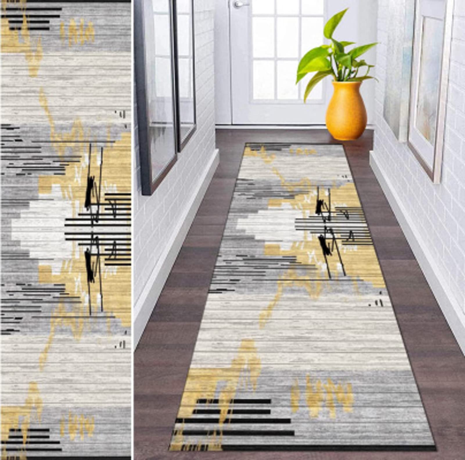 Tapis de salon ultra doux avec traitement antidérapant pour éviter les chutes