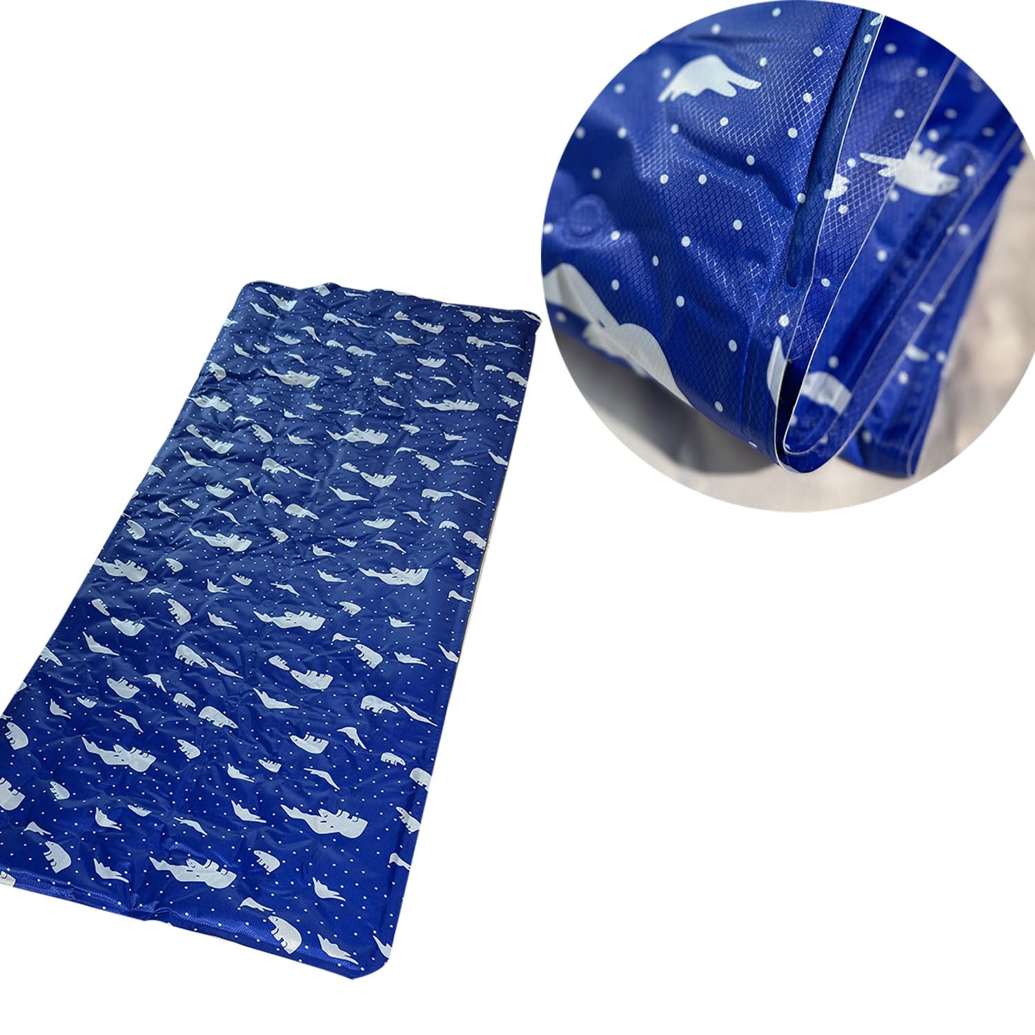 Cold Packs,Blue,Natural air Conditioning,Summer Essentials,Chilled Feeling for 3hours for Improving Quality of Sleep,Cooling Mat Multi-Function Cool Jelly Pad