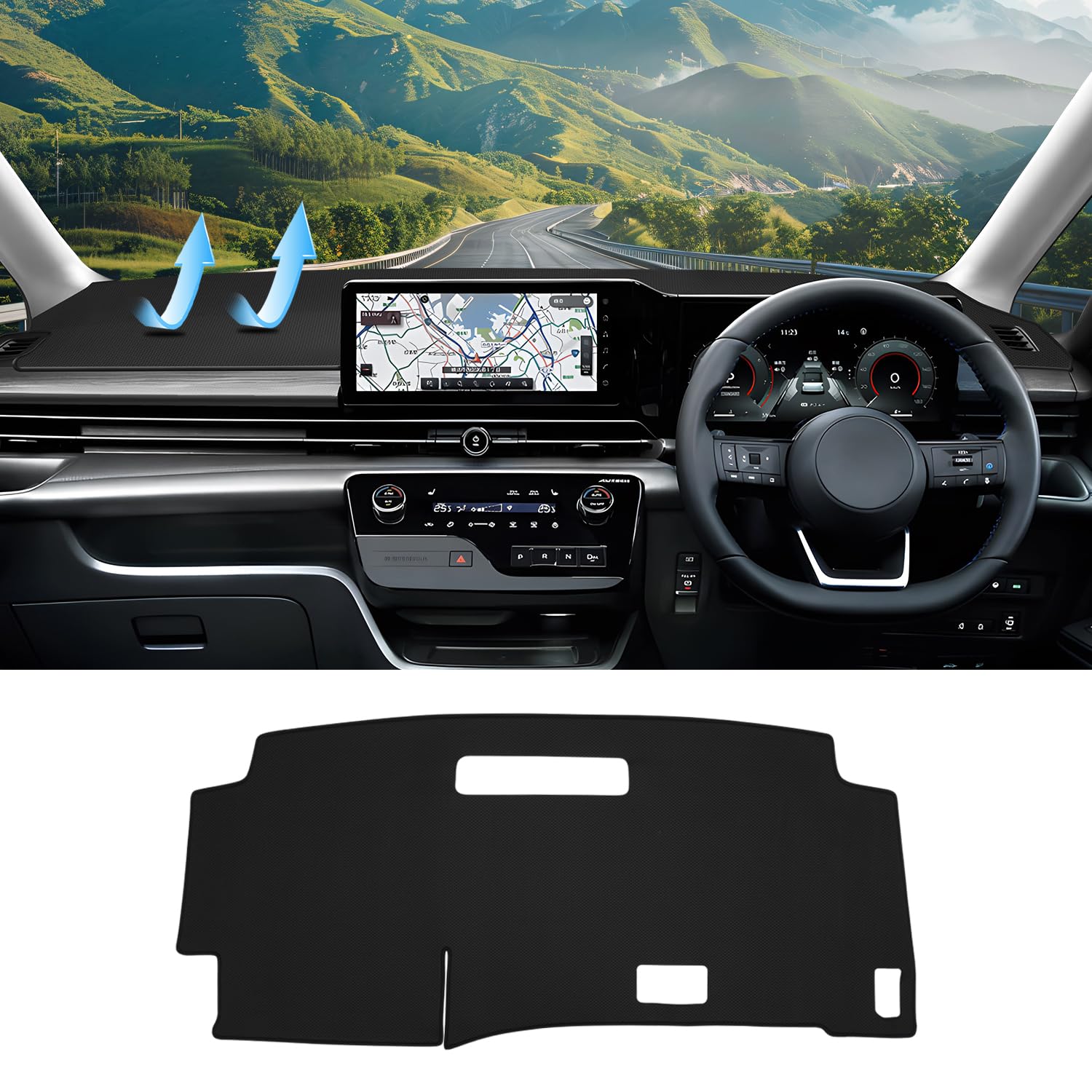 Amazon | CARVANTA 日産 新型 セレナ C28 ダッシュボードマット Amazon | CARVANTA 日産 新型 セレナ C28 ダッシュボードマット