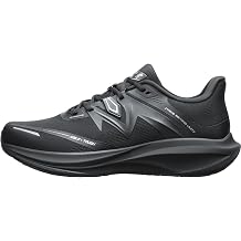 Carbon Plate Running Shoes for Men, Air Cushion Lightweight Road Running Sneakers, Breathable Marathon Training Athletic Shoes