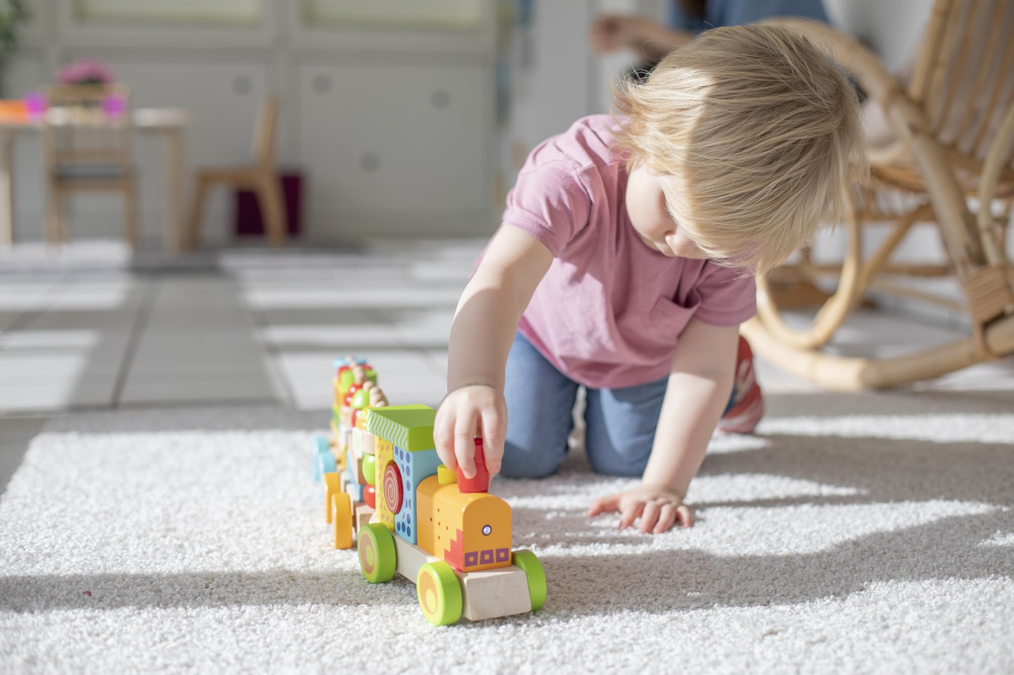 Eichhorn Color - Wooden Small Train