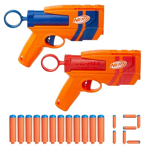 Nerf N Series Duo Pack, Lanzadardos y 12 Dardos N1, Color (Hasbro G1492EU4)