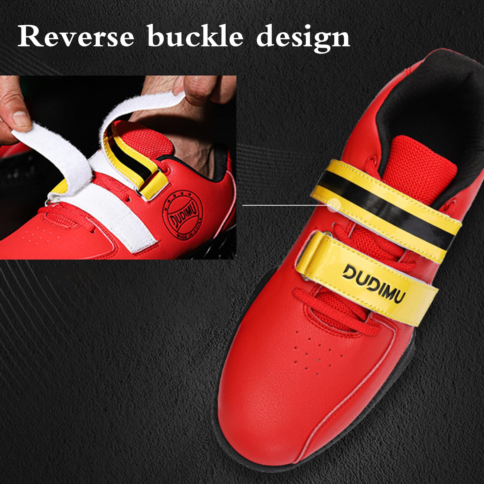 Calzado Deportivo para Fitness Powerlifting,Zapatos Levantamiento Pesas Hombres Mujeres,Zapatillas De Entrenamiento Gimnasio,Agarre Fuerte,Adecuado para Caminar,Correr