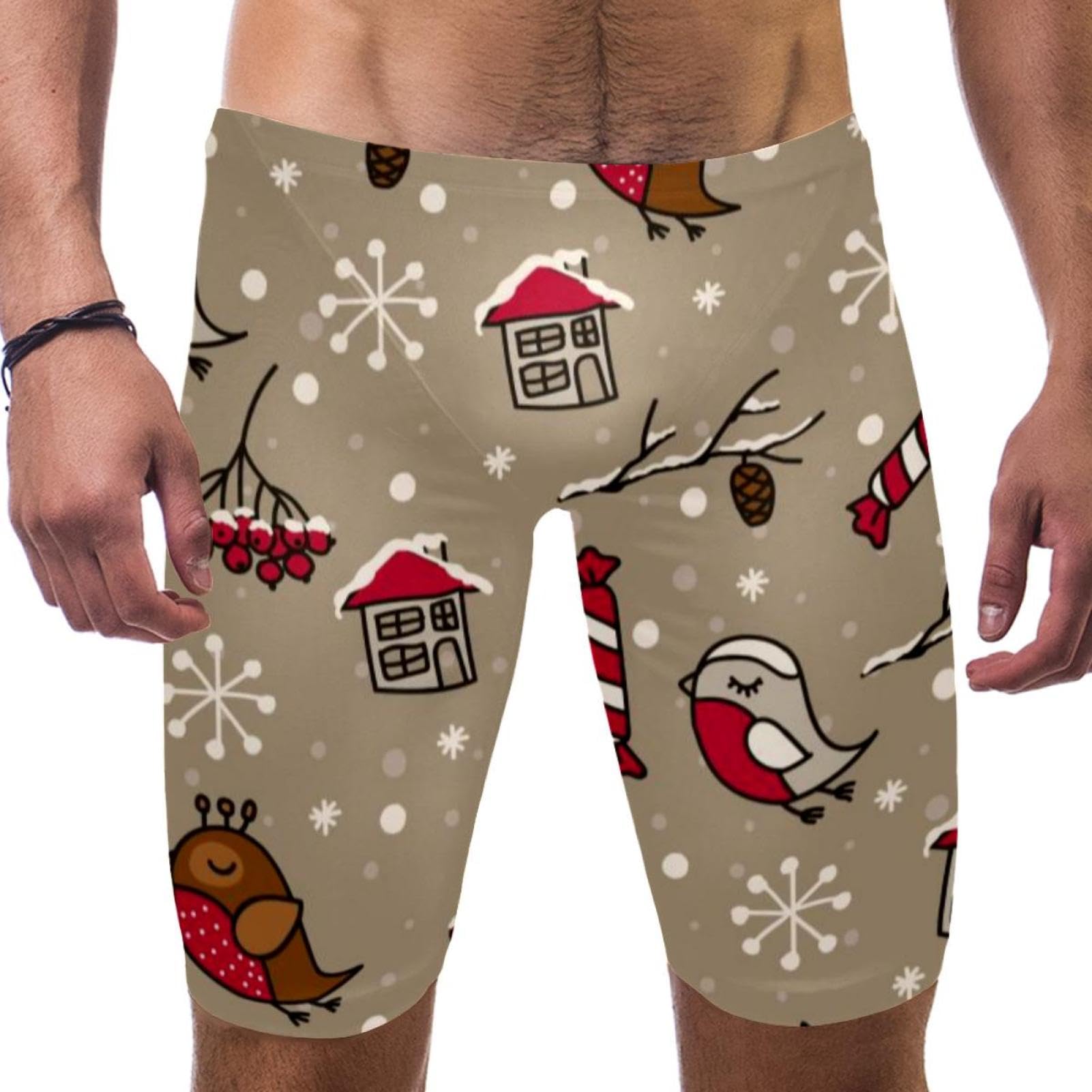 Traje de baño de Navidad para hombre ideal para vacaciones tropicales y fiestas en la piscina 7