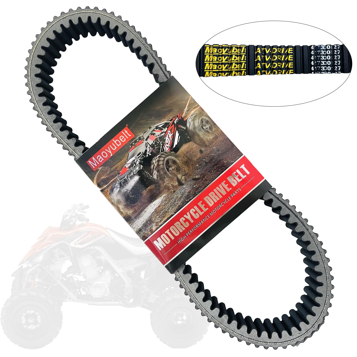 Drive Belt 417300127 417300585 Compatible with Ski-Doo 2000-2025 Snowmobile 500 600 700 800 Expedition Tundra Grand Touring Skandic Summit MXZ Legend Renegade Formula CVT 42G4266 42R4266