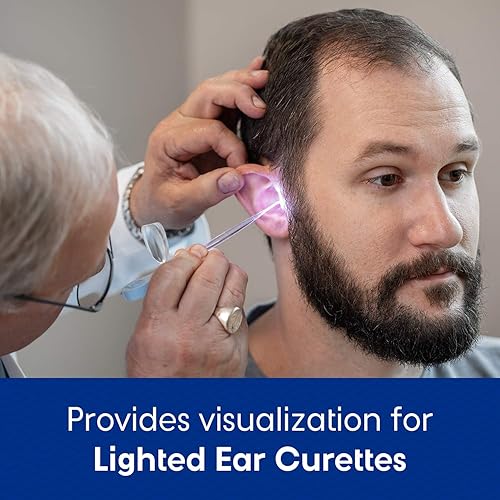 Miniatura 3 de Bionix - Fuente de luz 2200 para el sistema de curetas de oído iluminado, accesorio del kit de eliminación de cerumen, aumenta la visibilidad, ayuda