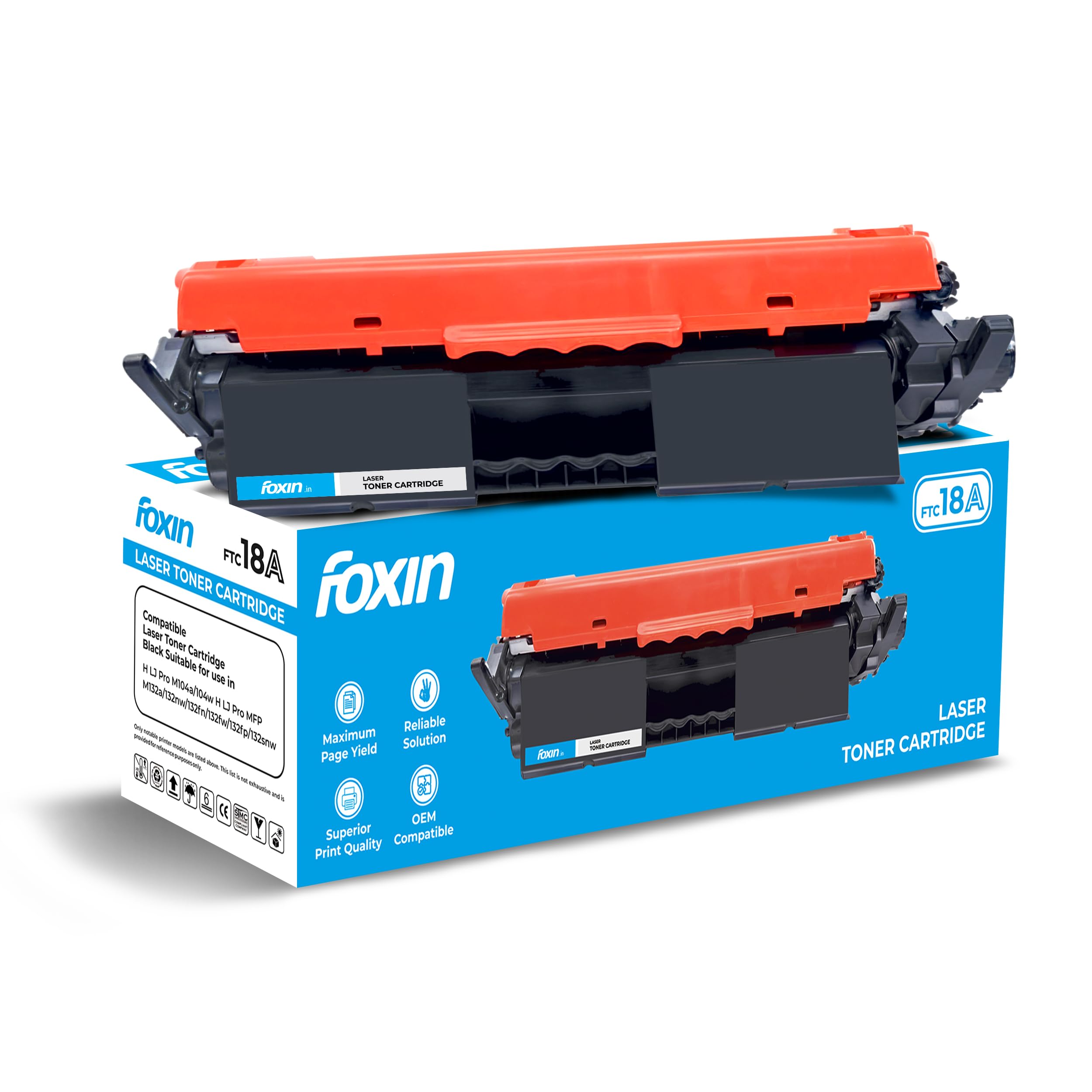 Foxin FTC 071 Toner Cartridge | Compatible with Canon LBP122dw, MF272dw, MF275dw, MF 120 & MF 270 Series | Monochrome Laser Printer Cartridge | High Page Yield - 1200 — Amazon image 21