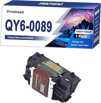 QY6-0089 Printhead Compatible Replacement for Canon Printers | to Work with QY6-0089 Color Printhead Replacement for TS5060 TS5080 TS6020 TS6080 TS6120 Printer 1set