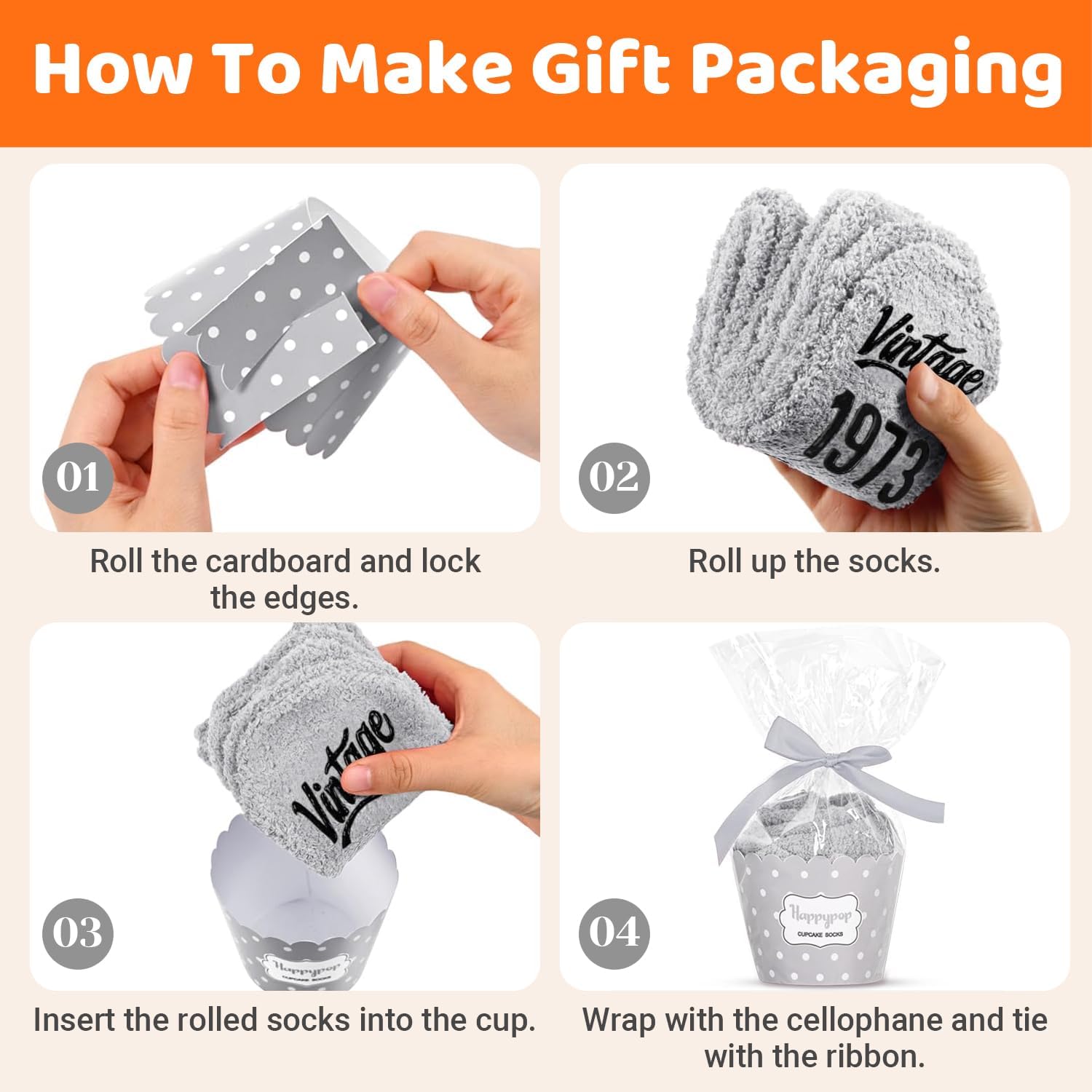 HAPPYPOP Birthday Gifts for Men - Birthday Socks for Dad & Grandfather, Gifts for Ages 51-60 - Image 4