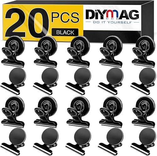 DIYMAG Imán de nevera, imanes de refrigerador, clips magnéticos resistentes para refrigerador, imanes de nevera para adultos, imanes fuertes para DIYMAG Imán de nevera, imanes de refrigerador, clips magnéticos resistentes para refrigerador, imanes de nevera para adultos, imanes fuertes para