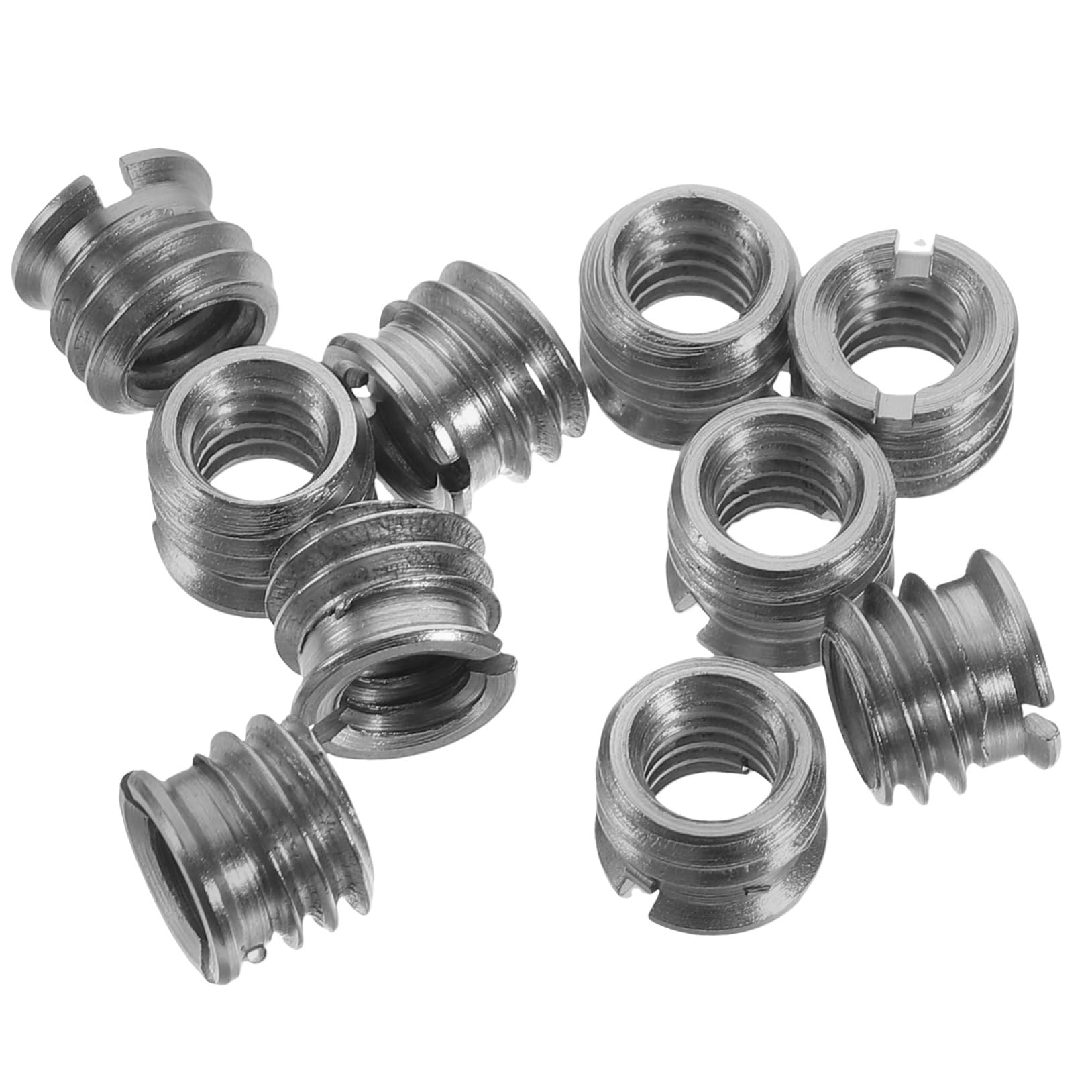 FELTECHELECTR Mic Stand Adapter Thread Screw Converter 10pcs Set for Tripod Easy to Install Thread Adapter