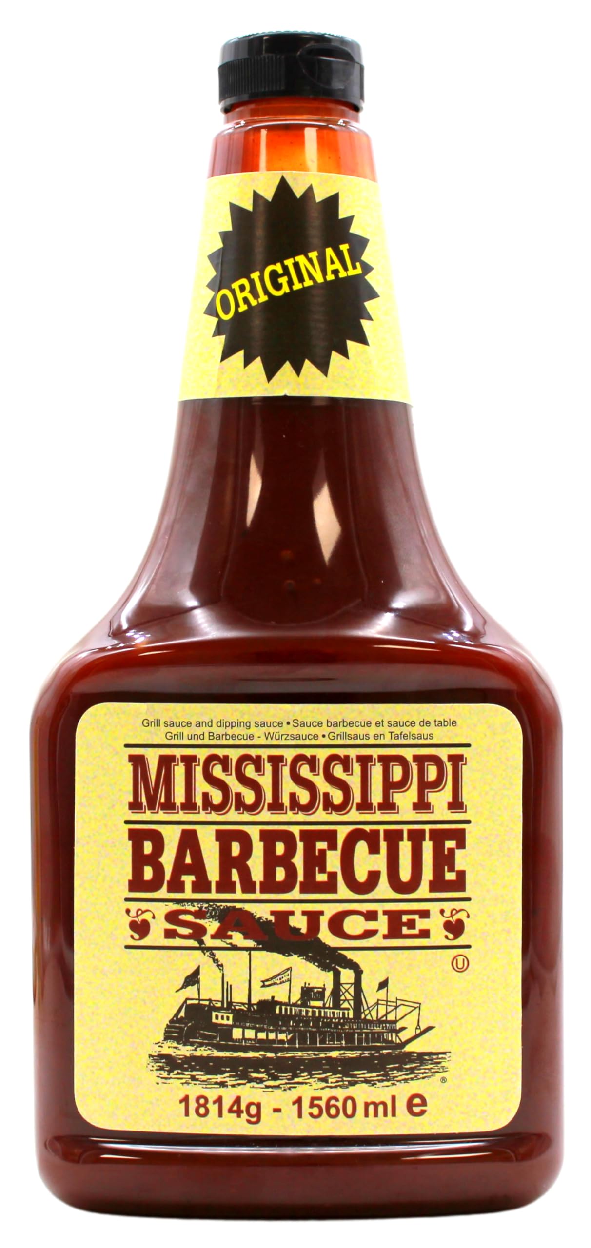 Mississippi Barbecue Sauce Original, 6er Pack (6 x 1814g)
