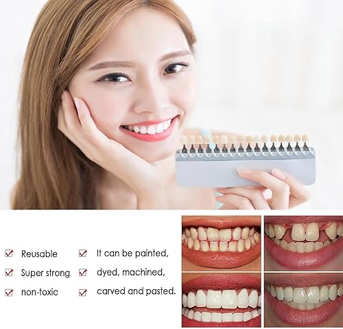 Miniatura 3 de Kits de reparación de dientes falsos para llenar los dientes rotos y huecos que faltan - Kits de reemplazo de dientes falsos y cuentas térmicas