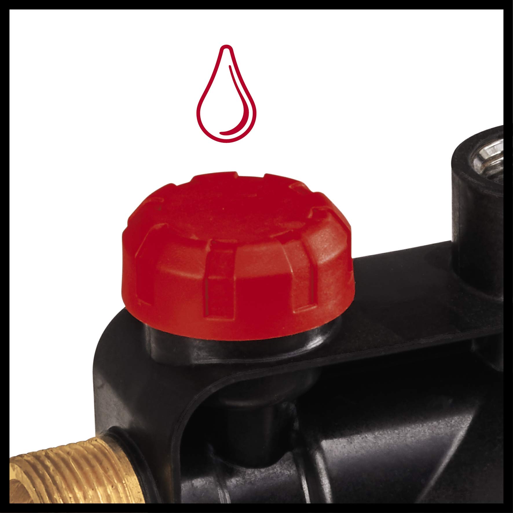 Einhell Pompe de jardin GC-GP 1045 | 1050 W | 4,8 bar | débit 4500 l/h | hauteur 48 m | vis de purge | protection antigel