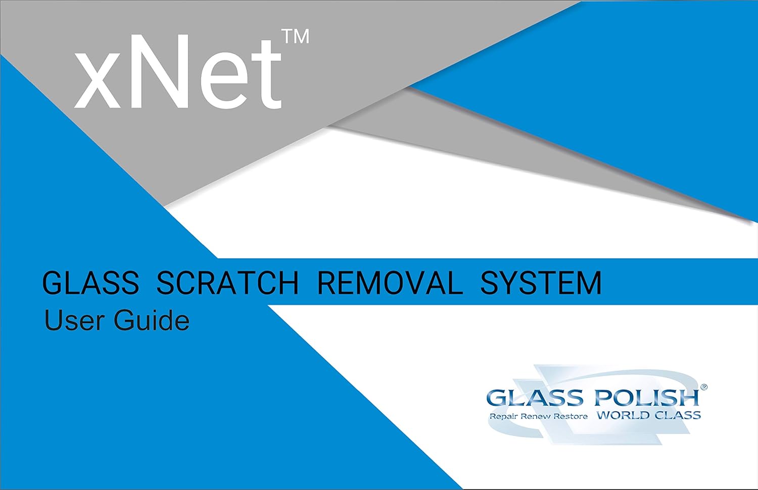 Buу 1 gеt 1 Glass Polish GP25022 PRO Glass Scratch Removal Kit/xNet System/Removes Scratches, Grinder Welder Splatter Damage, Graffiti and Acid Etching, Hard Water Deposits/Suitable for Any Type of Glass