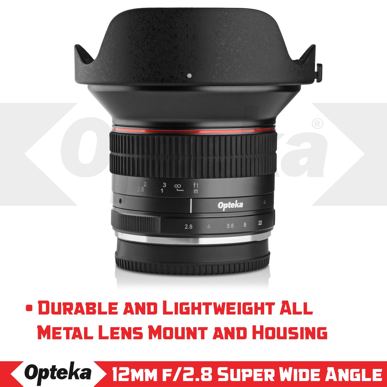 Amazon.com : Opteka 12mm f/2.8 HD MC Manual Focus Wide Angle Lens