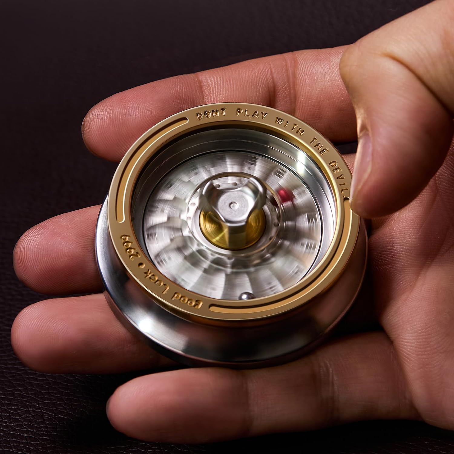 HAMMERSMITH Carnival Pocket Roulette - Adult Stress Relief Fidget Spinner, Premium EDC Toy (Classic V3 Edition)