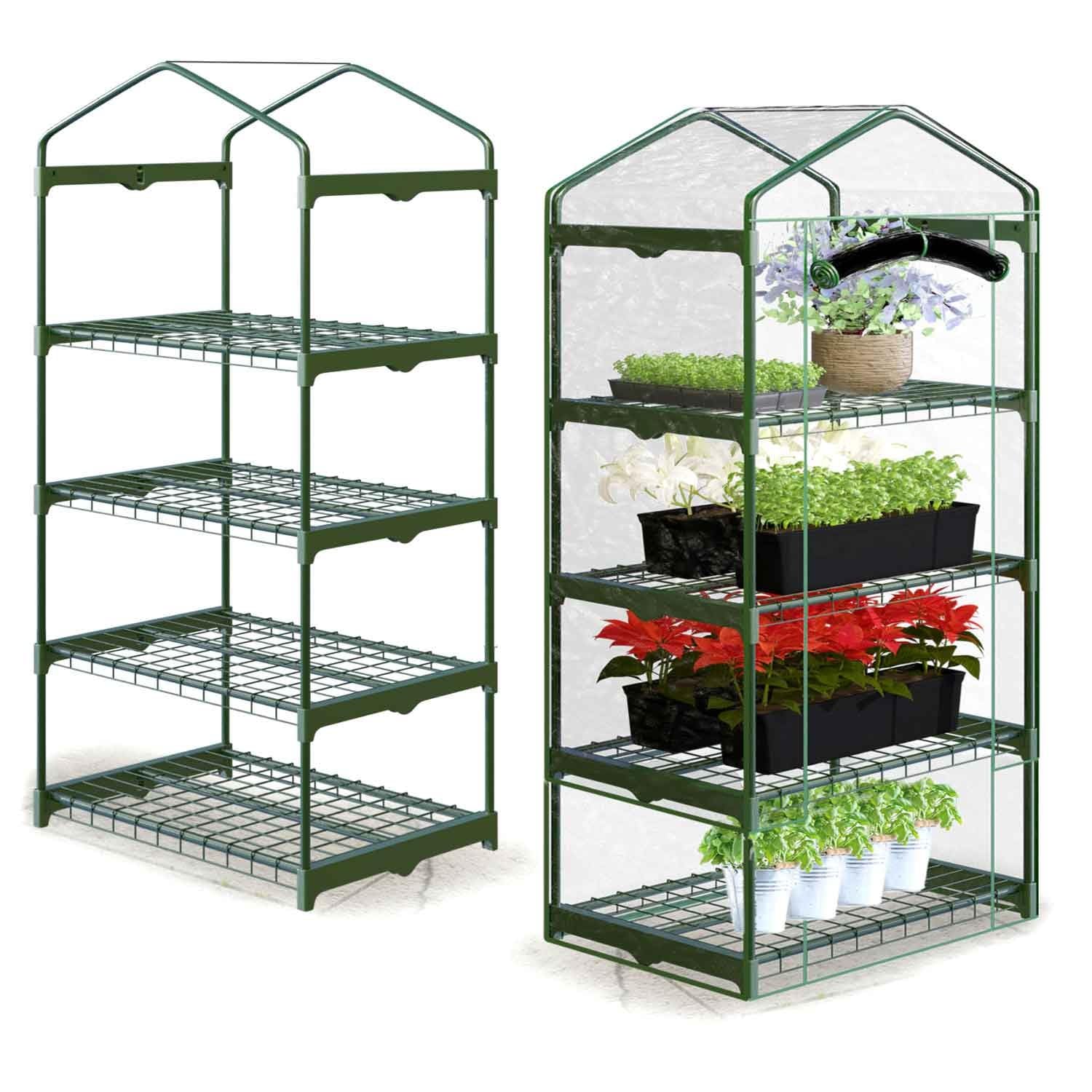Mini serre balcon feuille pour cultiver vos aromates en ville