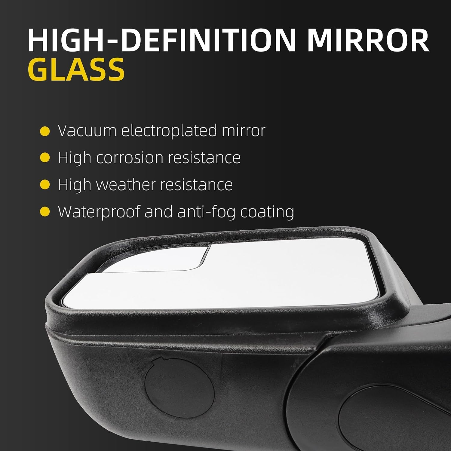 Dasbecan Left Driver Side Door Mirror Compatible with 2009-2011 Ford Edge