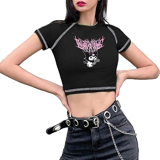 Deranex Women's 'Believe In Magic' Graphic Tank Top | Magical Castle Design | Summer Sleeveless Casual Tee - View #2
