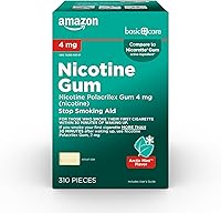 Vista 8 de Yaxa Basic Care - Goma de mascar sin recubrimiento, de nicotina polacrilex (4 mg de nicotina), ayuda para dejar de fumar, 220 unidades, sabor menta