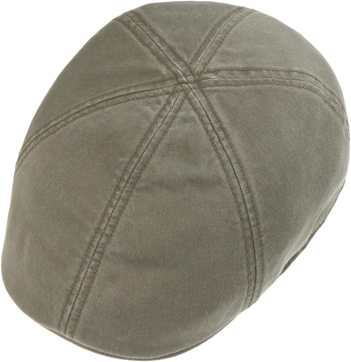 Stetson Texas Cotton Flat Cap UV Protection 40+ Solid Color Peaked Ivy Cap Men Spring Summer