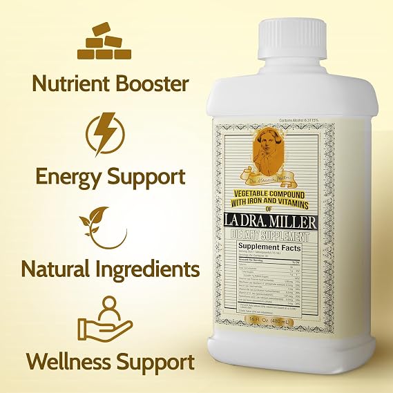 Energy Support Supplement, Natural Ingredients with B Vitamins, Boosts and Supports Metabolism and Immunity, Promotes Better Health and Energy Levels 16 FL Oz, 1 Pack