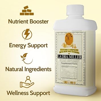 Energy Support Supplement, Natural Ingredients with B Vitamins, Boosts and Supports Metabolism and Immunity, Promotes Better Health and Energy Levels 16 FL Oz, 1 Pack
