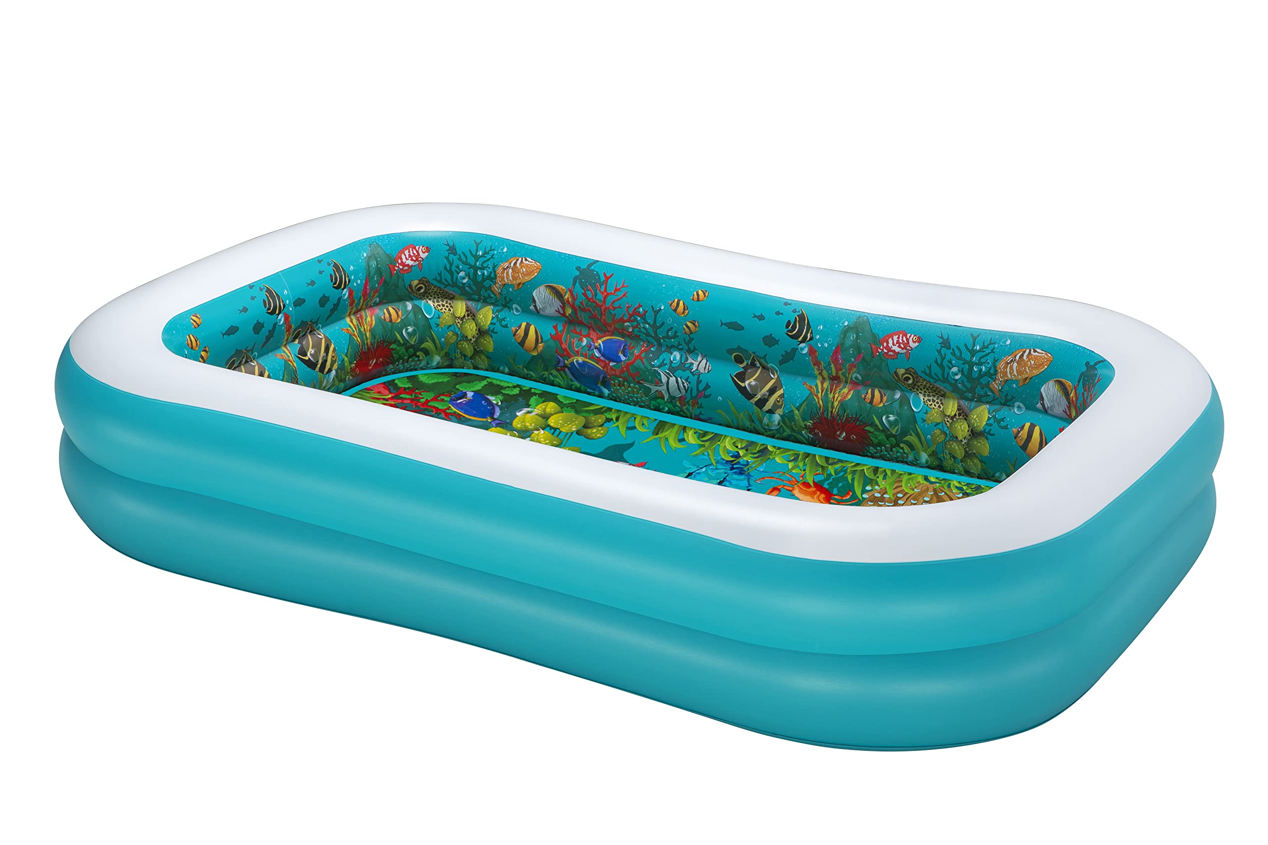 Bestway 8'7" x 69" x 20"/2.62m x 1.75m x 51 cm 3D Undersea Adventure Pool