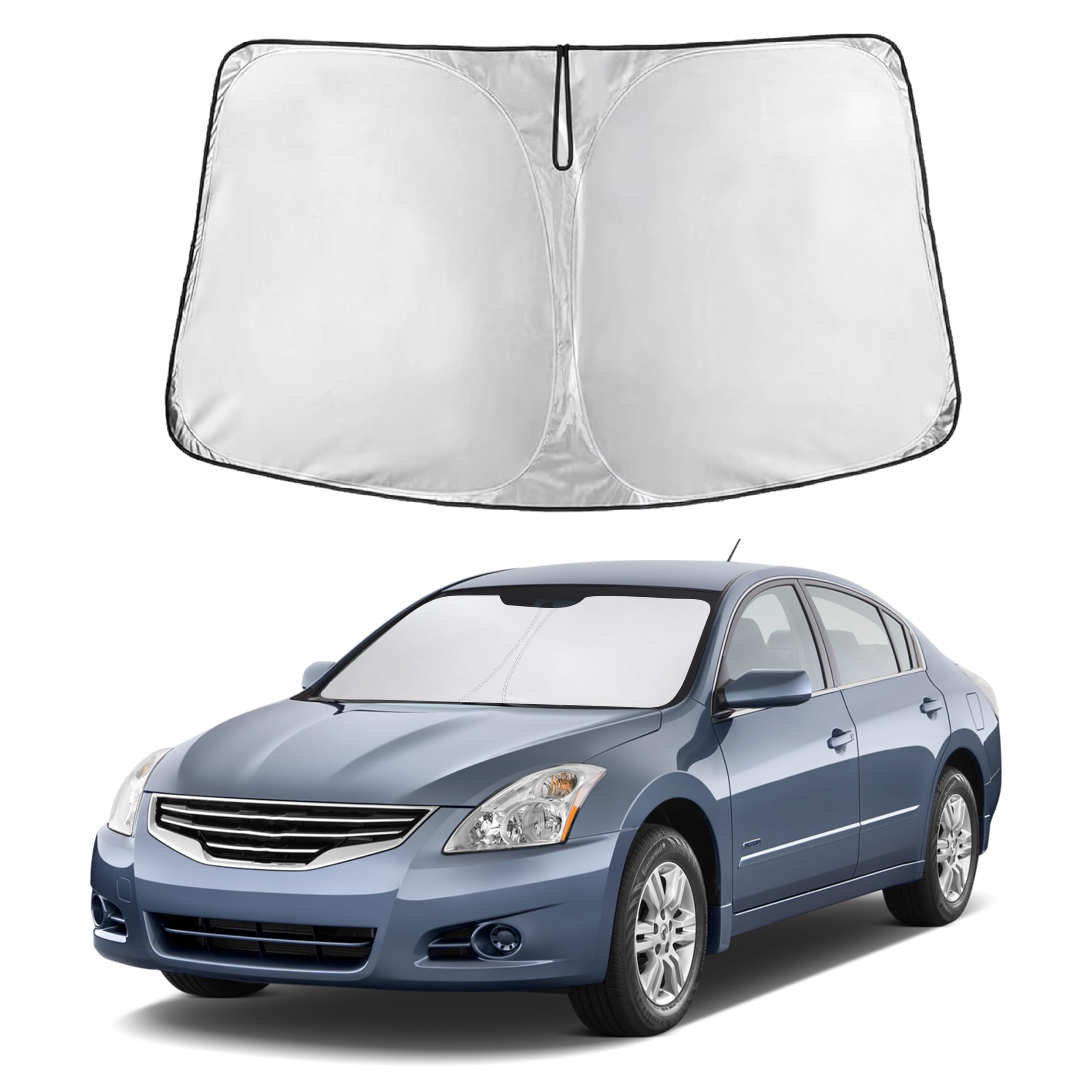 EcoNour Windshield Sunshade Compatible for Nissan Altima 2007-2011 2012