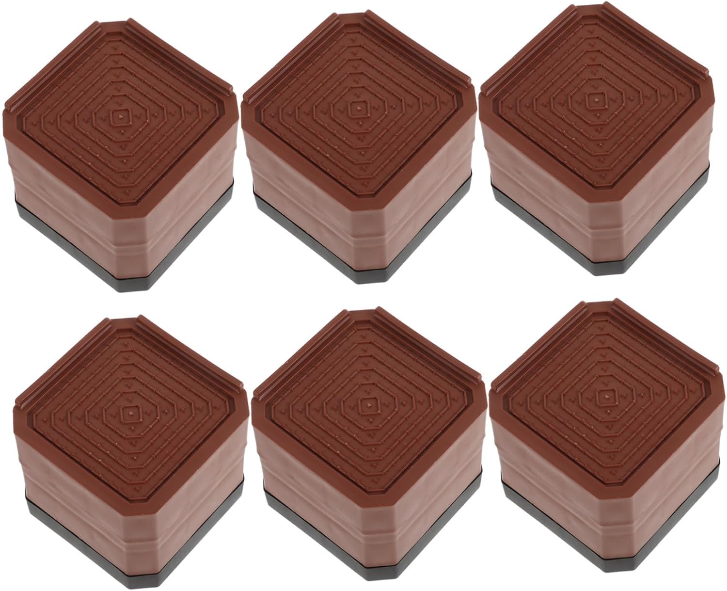 6pcs Washing Machine Support Feet Base for Washing Machine Furniture Lifter Feet Shock Absorption