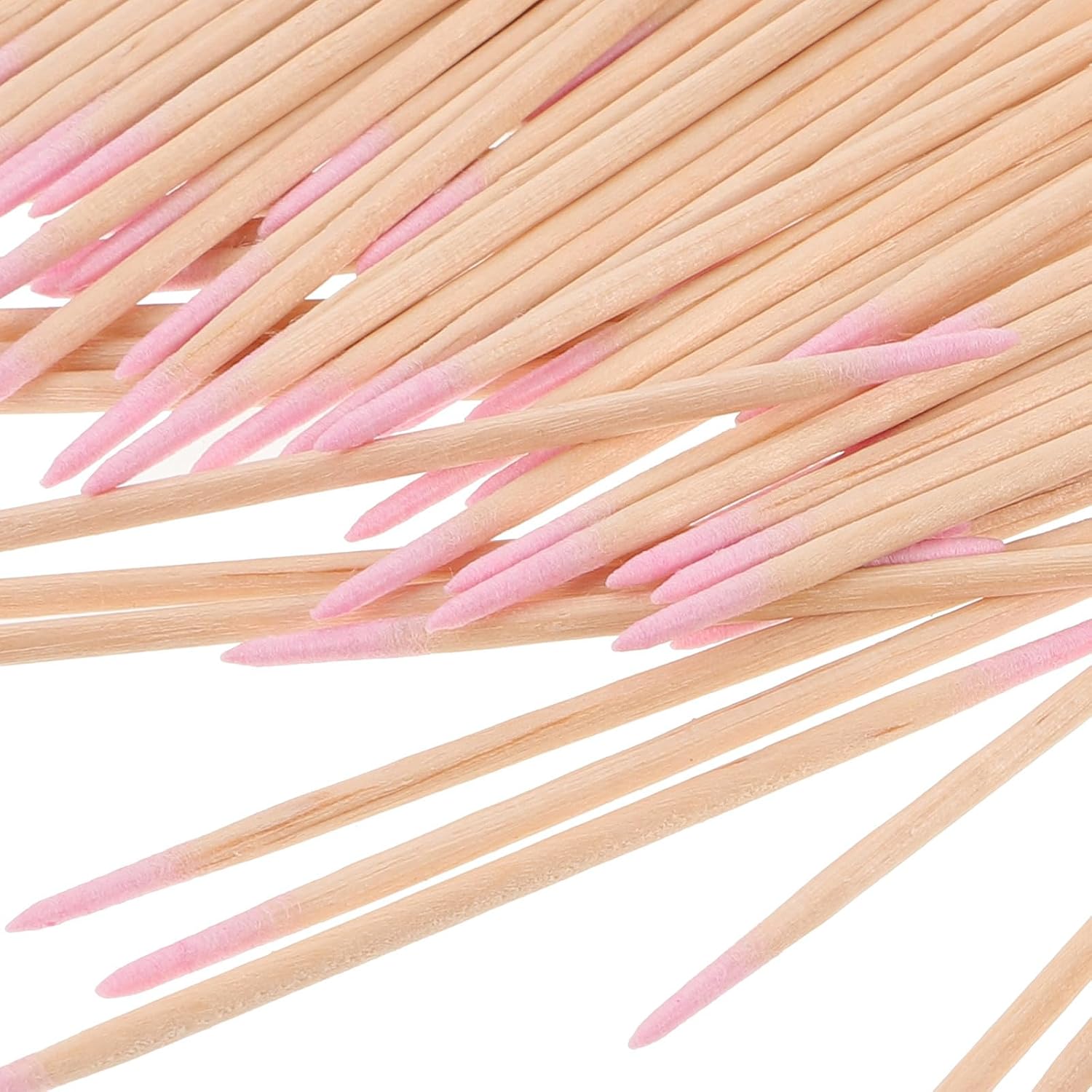 1500pcs Double Ended Microblading Cotton Swabs with Pointed Precision Tips 7cm Makeup Applicators for Eyebrow, Nail Art, and Eyelash Extension Application