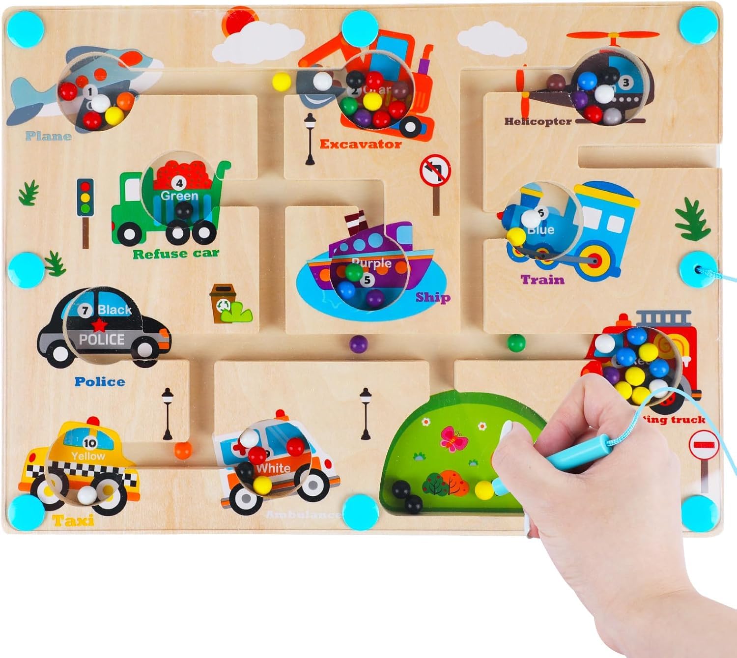 See full amazon price history chart for Slipps Magnetic Color and Number Maze, Montessori Toys Vehicle Puzzle Board Magnet Maze Game Counting Matching Toy for Toddler Boys Girls 3 4 5 Years Old Slipps Magnetic Color and Number Maze, Montessori Toys Vehicle Puzzle Board Magnet Maze Game Counting Matching Toy for Toddler Boys Girls 3 4 5 Years Old (B0DC6MBD4C) Amazon Price History, Amazon Price Tracker