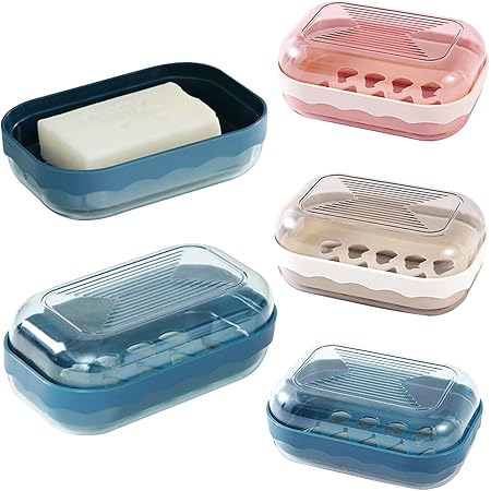 Boîte à Savon De Voyage, Iperéable Porte-Savon En Plastique, Boîte à