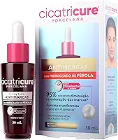 Cicatricure Porcelana Peeling Facial Antimarcas Clareador Serum para Rostro e Colo - Ilumina e Uniformiza a Pele, 95% Notaram Diminuição das Marcas em 4 Semanas - 30 ml