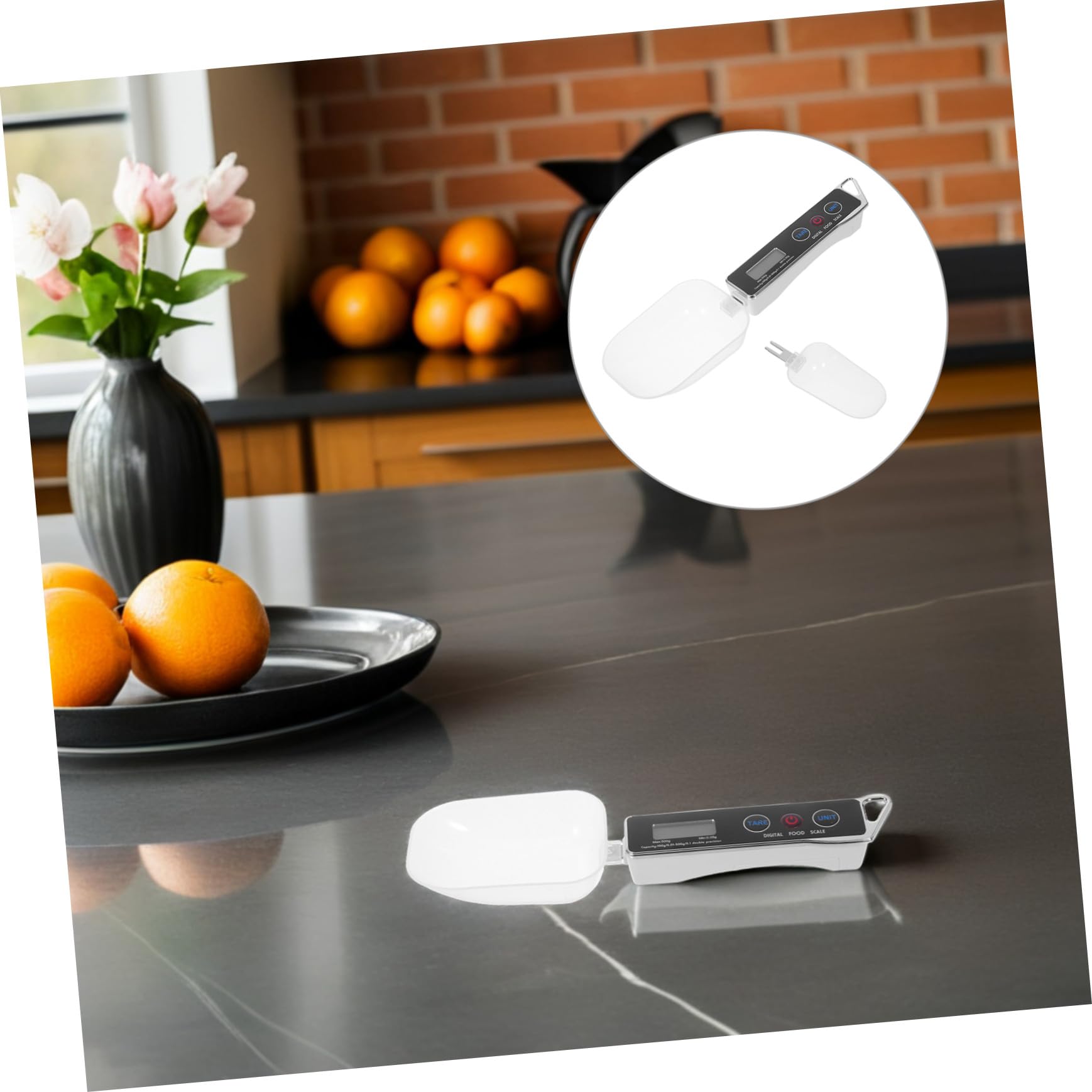 PRETYZOOM 3 Sätze Elektronische Küchenwaage Digital Spoon Scale Digitale Schaufel Präzisionswaage Mini Lebensmittelwaage Gewicht Messlöffel Mini Küchenwaage Kleiner Grammmaßstab Metall