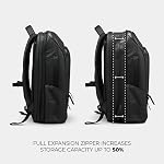 Sac de voyage NOMATIC - Noir, résistant à l'eau, anti-vol, sac à dos pour ordinateur portable approuvé pour le vol de 20L, noir, 20L, ordinateur portable
