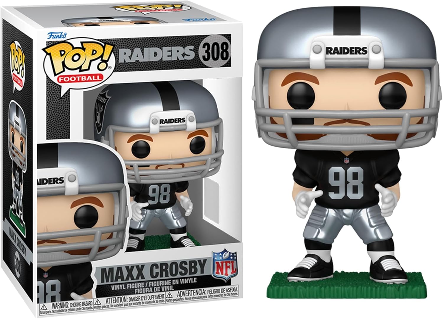 Funko Maxx Crosby (Las Vegas Raiders) NFL Pop!